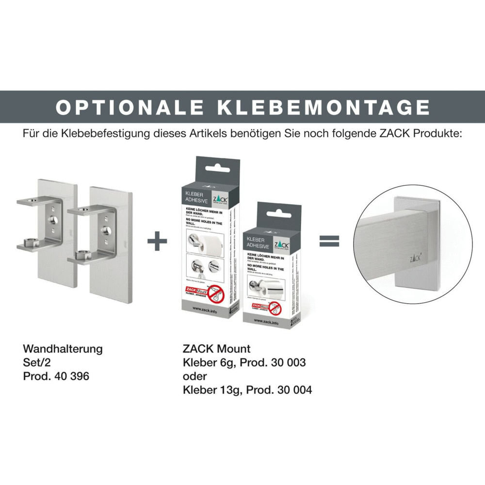 Linea Brushed Stainless Steel 61.5 cm Towel Rail 40388