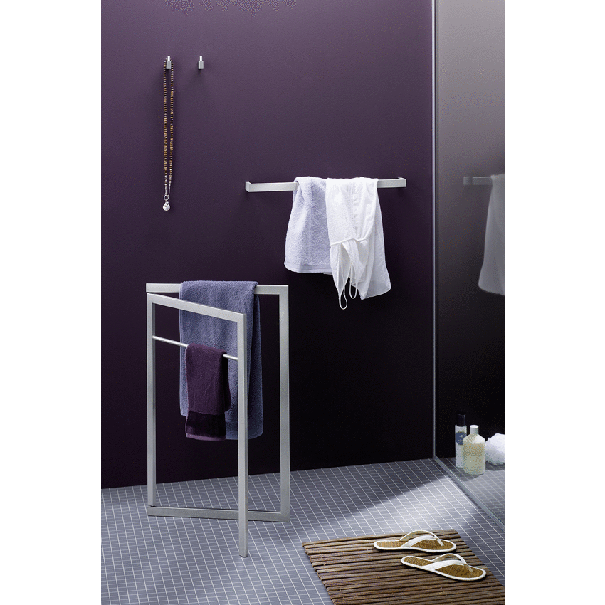 Linea Brushed Stainless Steel 61.5 cm Towel Rail 40388