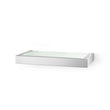 Linea Brushed Stainless Steel Bathroom Shelf 26.5cm
