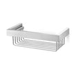 Linea Brushed Stainless Steel Shower Basket 40371