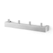 Linea Brushed Stainless Steel Towel Hook Rail 40389