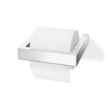 Linea Polished Stainless Steel Toilet Roll Holder 40031