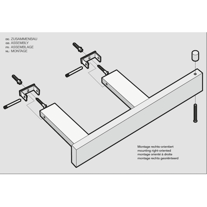 Linea Polished Stainless Steel Toilet Roll Holder with Shelf 40407