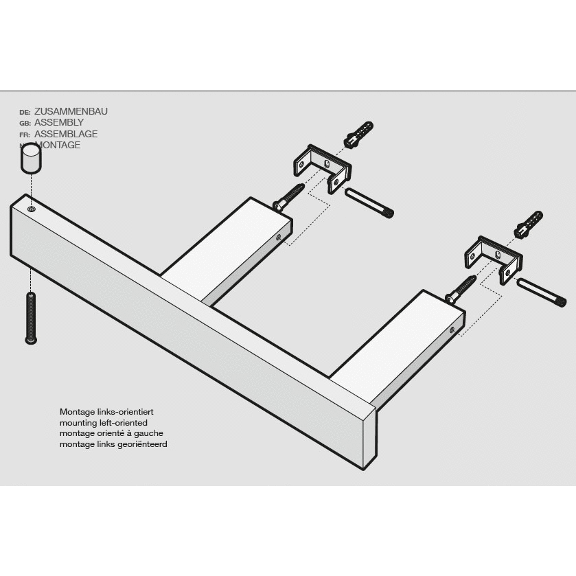 Linea Polished Stainless Steel Toilet Roll Holder with Shelf 40407
