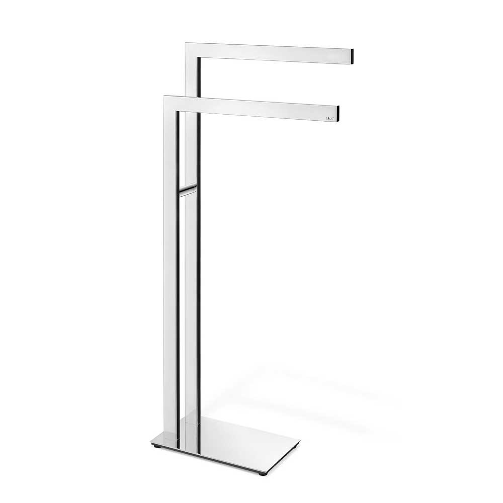 Linea Polished Stainless Steel Towel Stand 120cm - Premium Bathroom Luxury