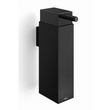 Linea Powder Coated Black Stainless Steel Wall Soap Dispenser 40405