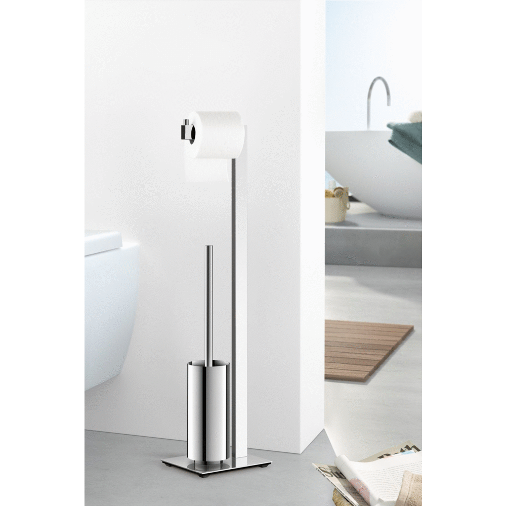 Linea Toilet Butler - Polished Stainless Steel Premium Bathroom Storage