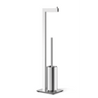 Linea Toilet Butler - Polished Stainless Steel Premium Bathroom Storage