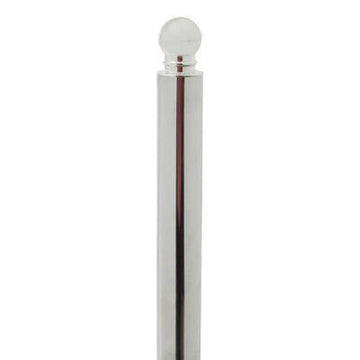 Linnea Chrome and White Marble Toilet Roll Holder