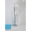Linnea Chrome Toilet Brush And Roll Holder
