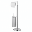 Linnea Chrome Toilet Brush And Roll Holder