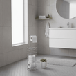 Linnea Chrome Toilet Roll Holder and Storer