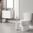 Linnea Chrome Toilet Roll Holder and Storer