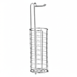 Linnea Chrome Toilet Roll Holder and Storer