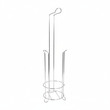 Linnea Chrome Toilet Roll Holder with Storer