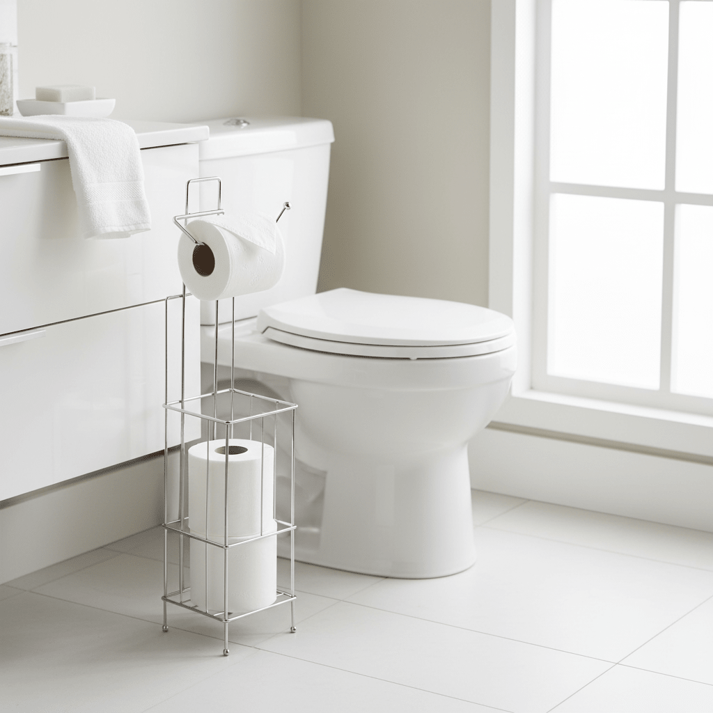 Linnea Toilet Roll Holder and Storer