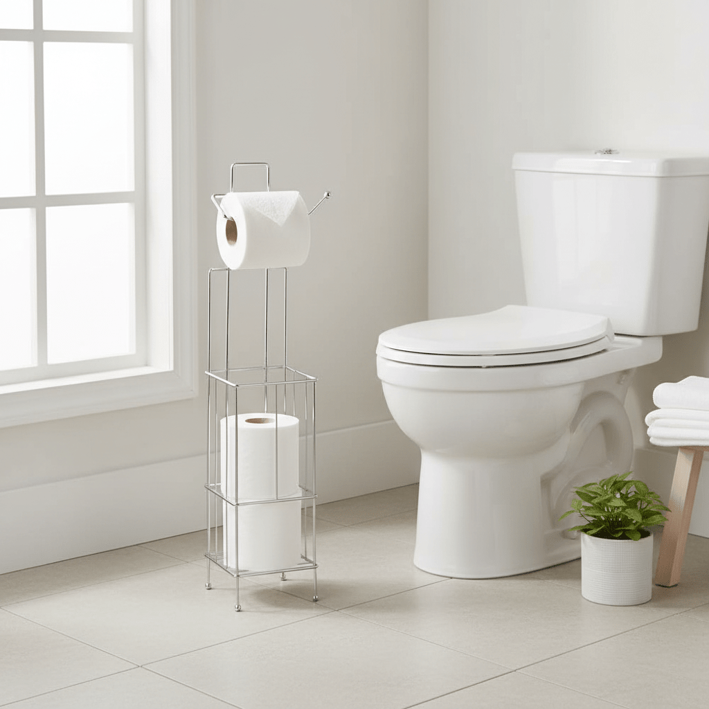 Linnea Toilet Roll Holder and Storer