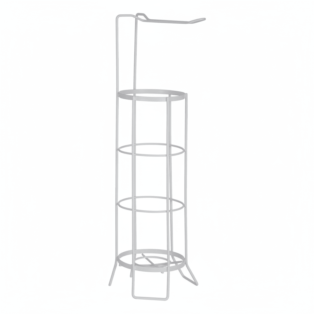 Linnea White Toilet Roll Holder