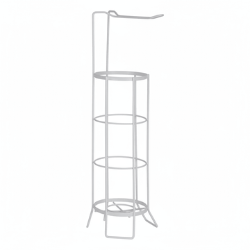 Linnea White Toilet Roll Holder