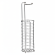 Linnea Chrome Toilet Roll Holder and Storer