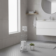 Linnea Chrome Toilet Roll Holder and Storer