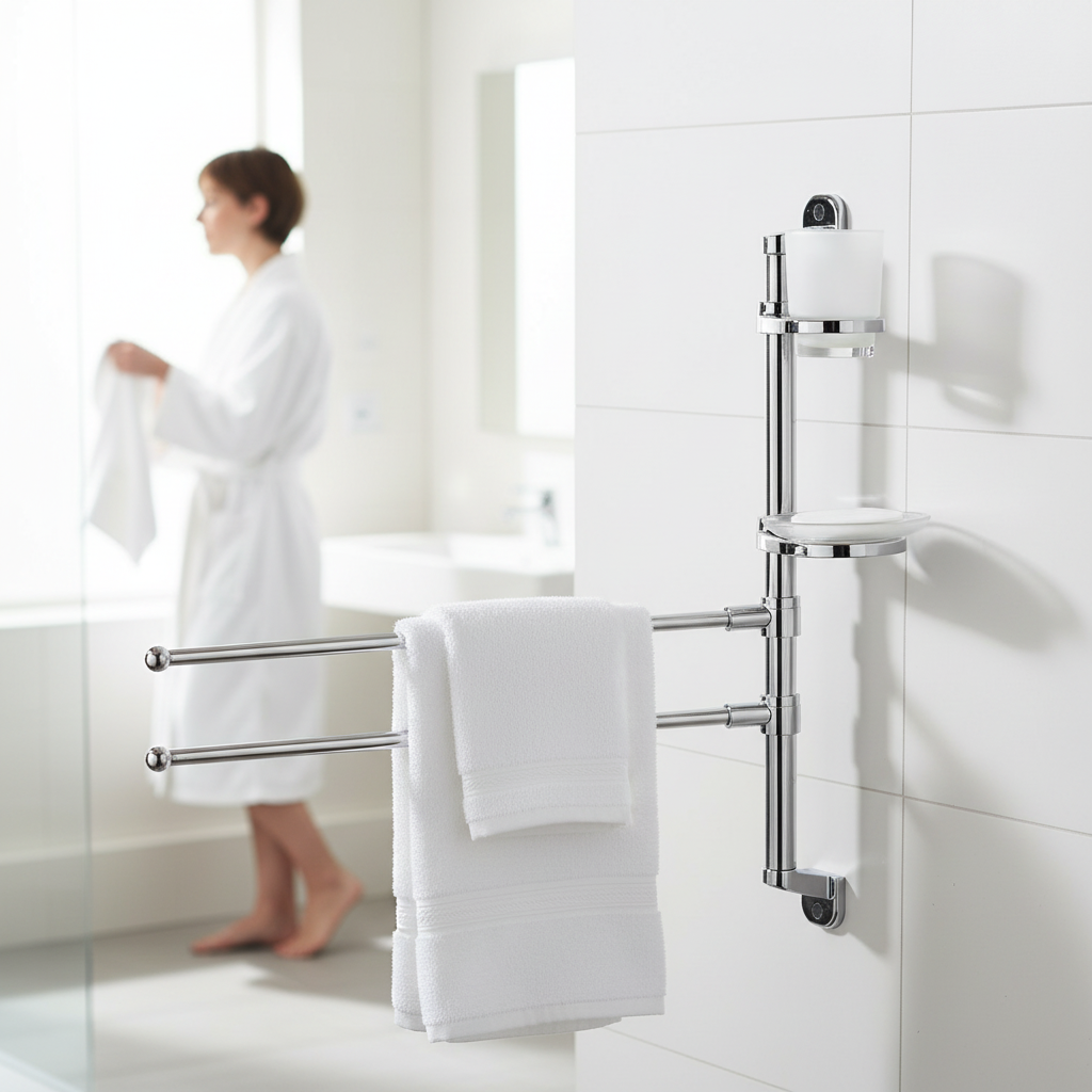 Linnea Two Rails Towel Rail
