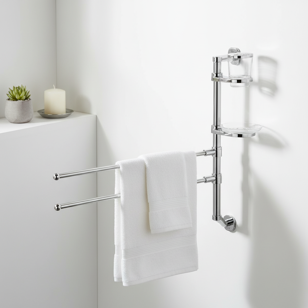 Linnea Two Rails Towel Rail