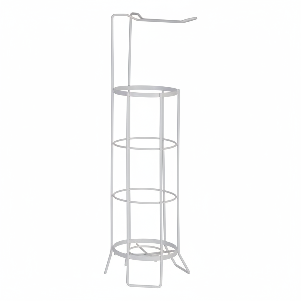 Linnea White Toilet Roll Holder