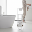Linnea White Toilet Roll Holder