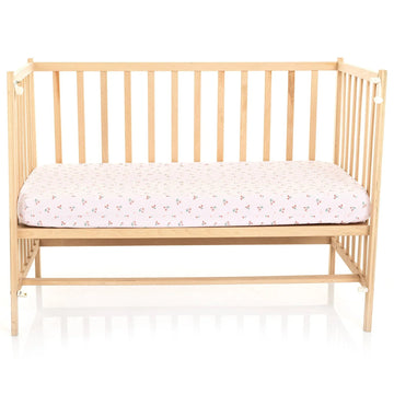 Little Dreams Girl Baby Crib Sheet - Pink