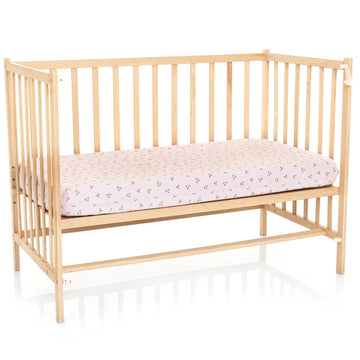 Little Dreams Girl Baby Crib Sheet - Pink