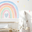 Live Vida Rainbow & Raindrops Wall Stickers
