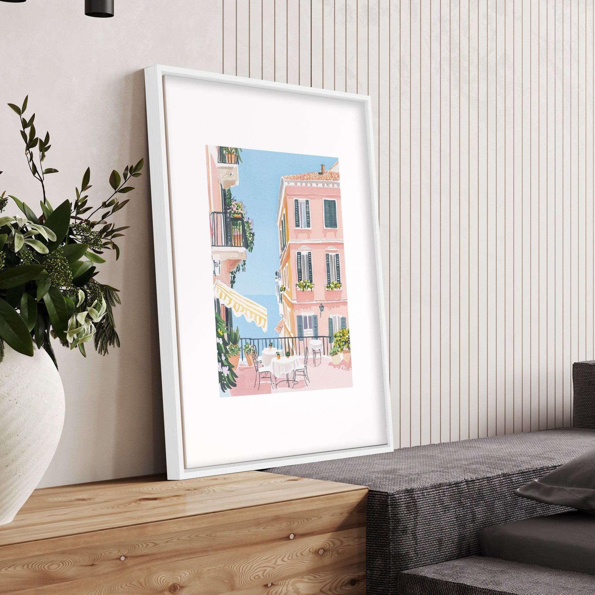 Living Room Artwork For Wall | Set of 3 Beach Decor Wall art Prints