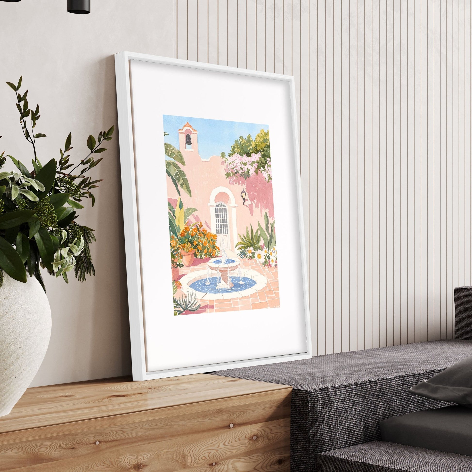 Living Room Artwork For Wall | Set of 3 Beach Decor Wall art Prints