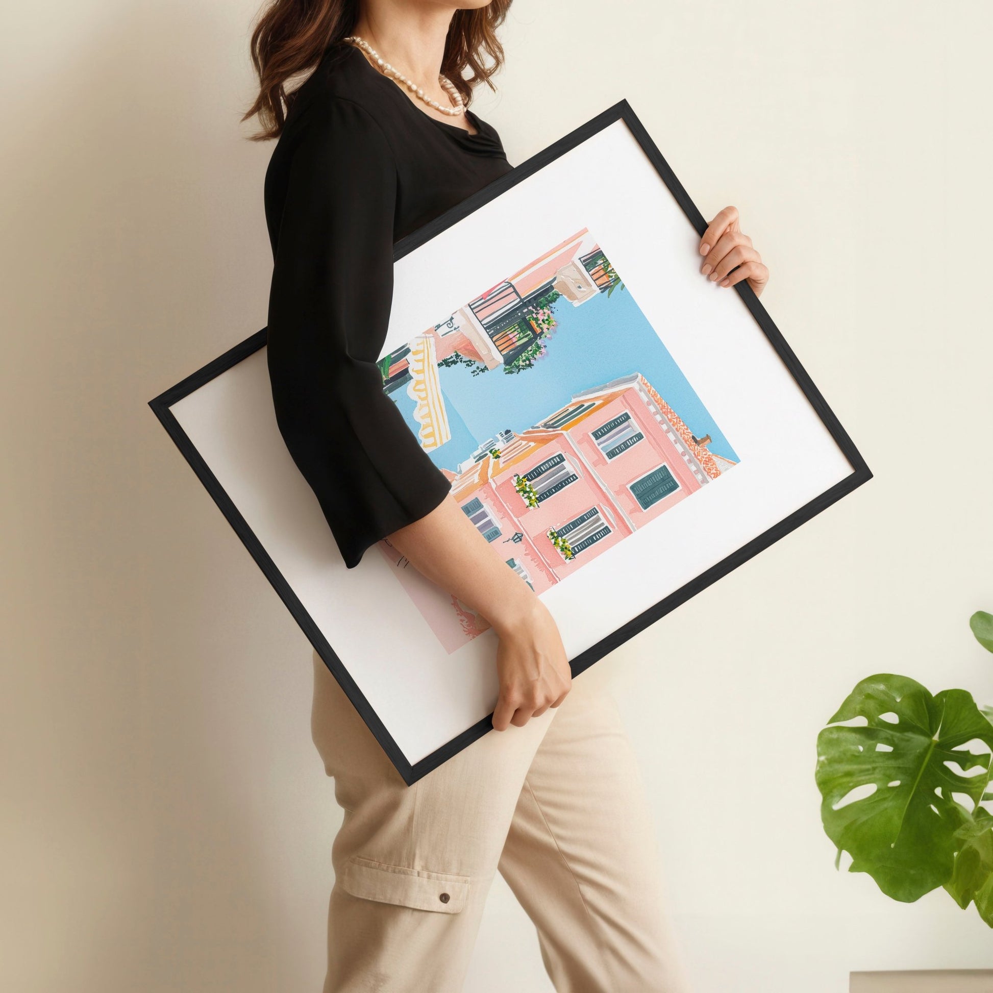 Living Room Artwork For Wall | Set of 3 Beach Decor Wall art Prints