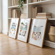 Living Room Artwork Mediterranean Coastal Dining Watercolour 