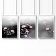 Living Room Canvas Art | Set of 3 Asian Inspired Wall art Prints