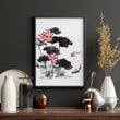 Living Room Canvas | Set of 3 Asian Inspired Wall art Prints