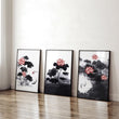Living Room Canvas | Set of 3 Asian Inspired Wall art Prints