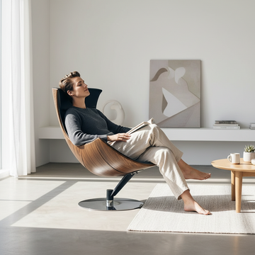 Lobster Lounge Chair, Black