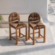 Loka Banana Leaf Bar Stool
