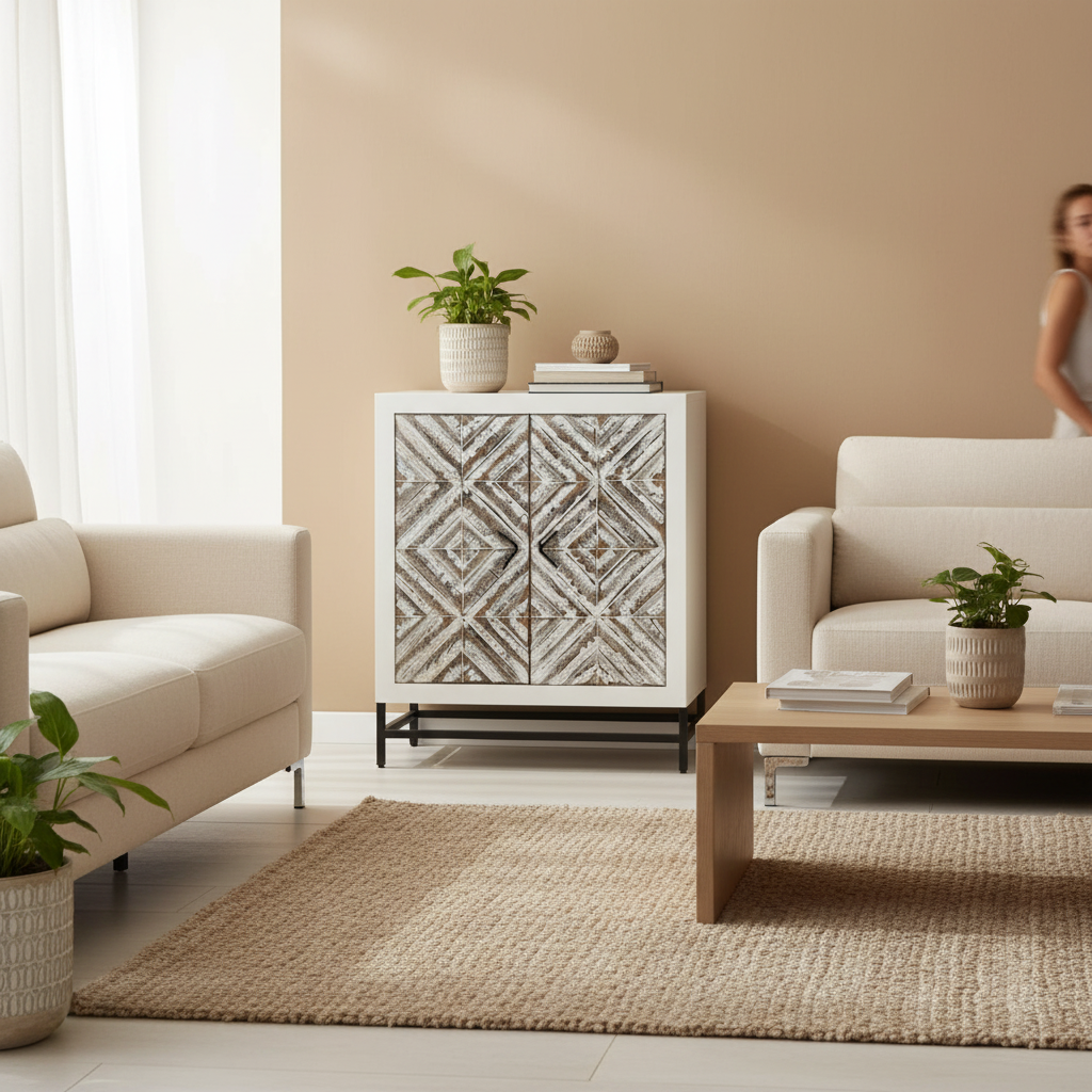 Lombok 2 Door Cabinet