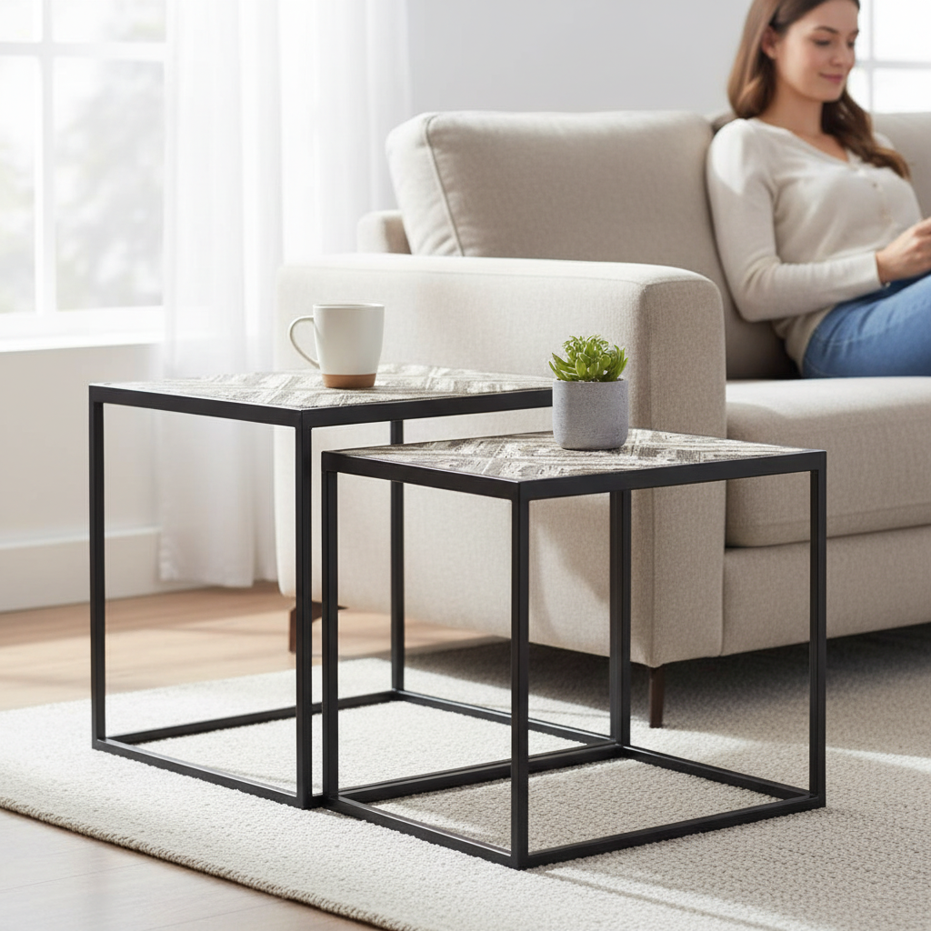 Lombok Set Of 2 Side Tables