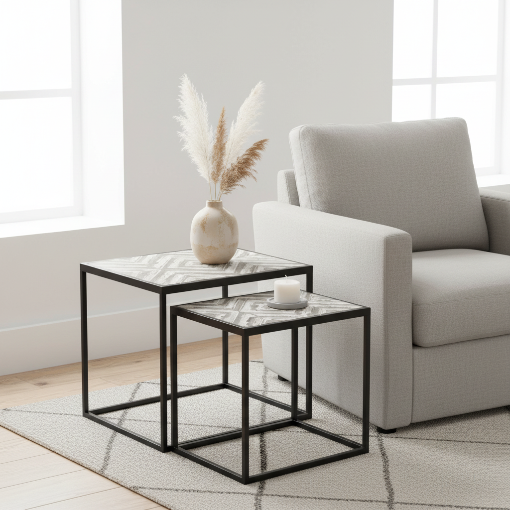 Lombok Set Of 2 Side Tables