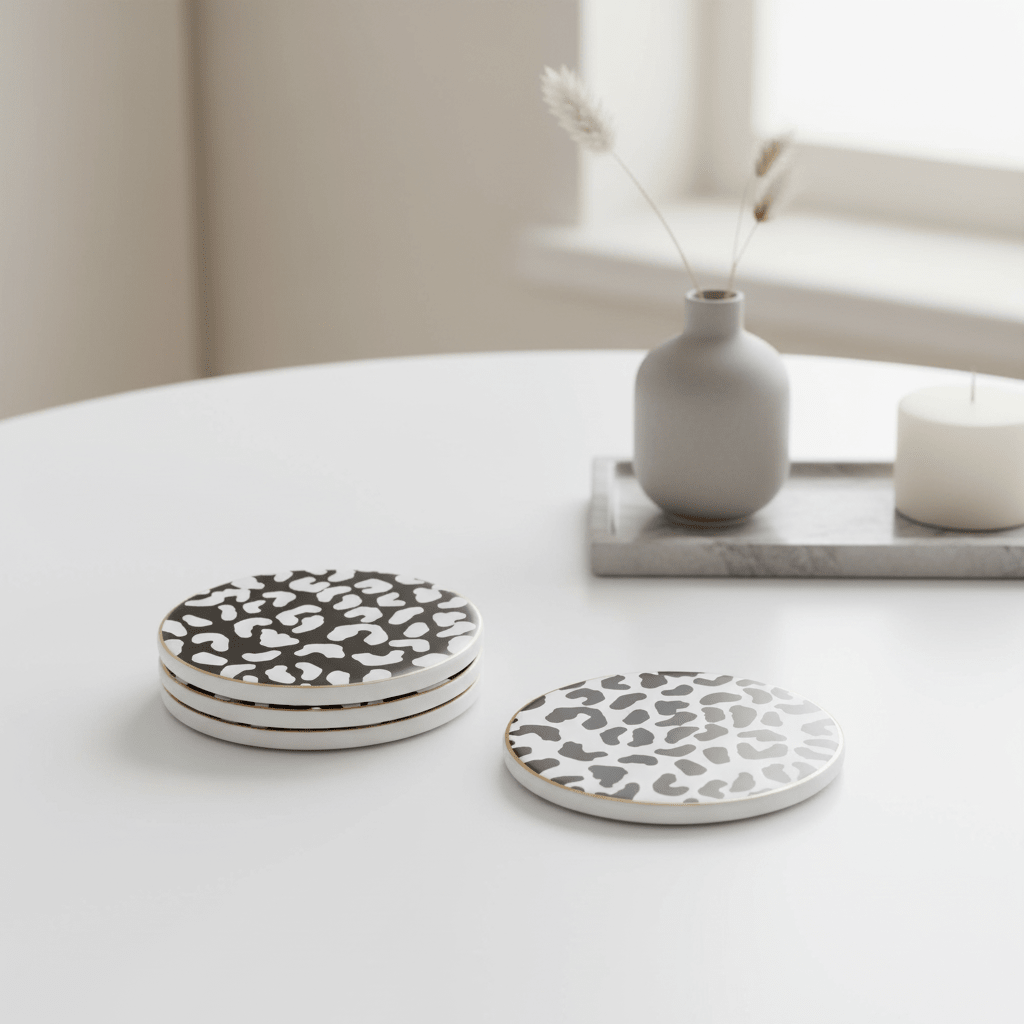 London Leo Set Of Four Coasters