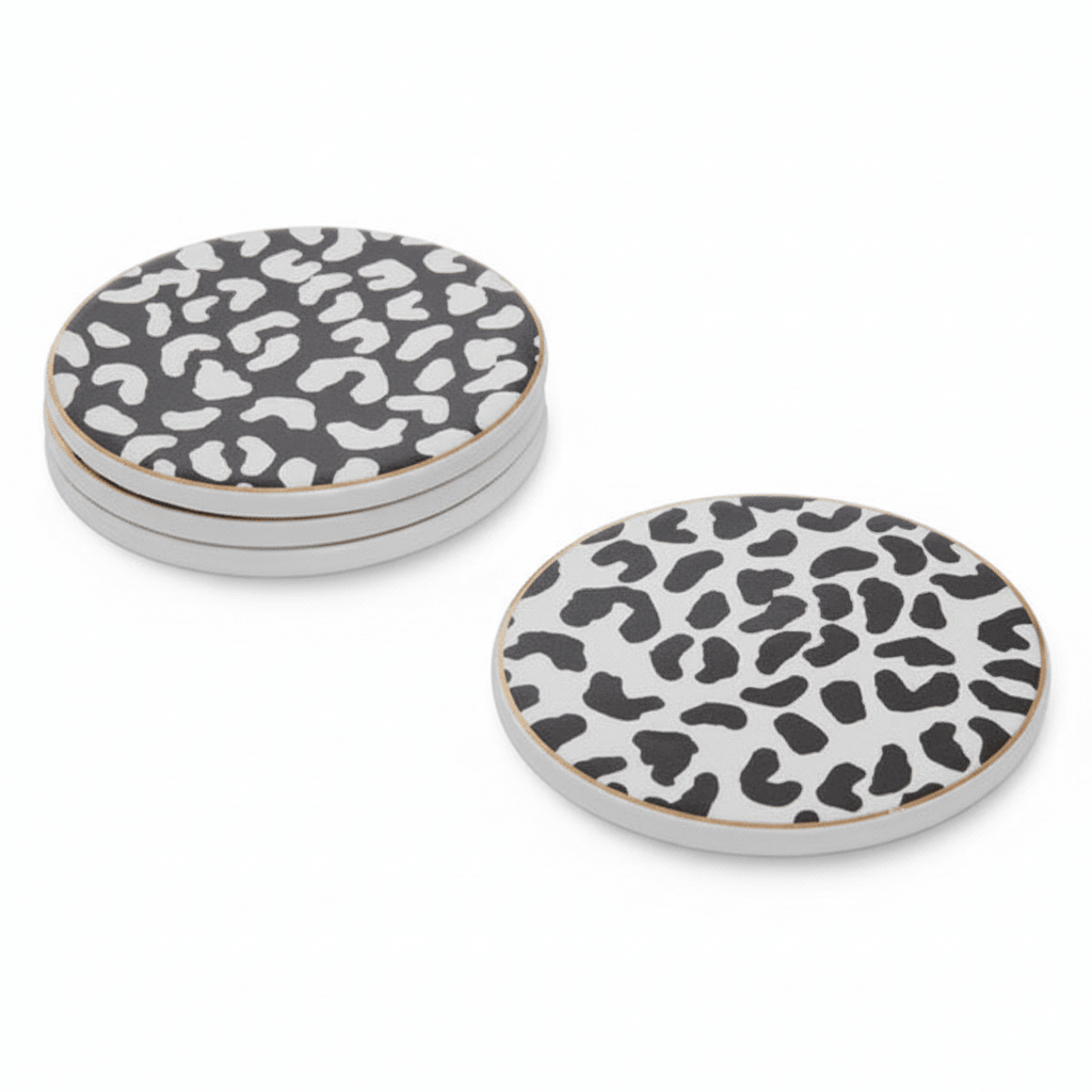 London Leo Set Of Four Coasters