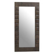 Lucca Recycled Dark Oak Floor Mirror