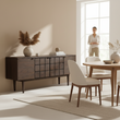 Lucca Recycled Dark Oak Sideboard