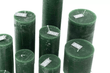 LUXURY RUSTIC CANDLE - DARKGREEN