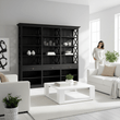 Lyon Black Birchwood Large Cabinet